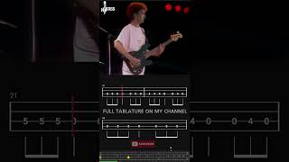 John Deacon Under Pressure Live Bass Cam By @ChamisBass #underpressure #johndeacon #basstabs #queen