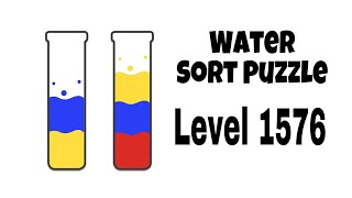 Water Sort Puzzle Level 1576