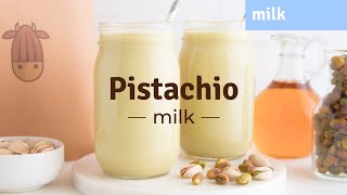 Pistachio Milk Recipe with Almond Cow