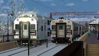 Train Simulator 2021: NJT Morristown Line | Train 8912 Dover to New York Penn