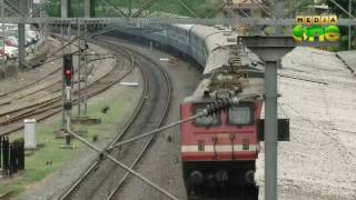 Broken rail track in Kollam repaired