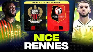 🔴 NICE - RENNES | Gros choc à l'Allianz Riviera ! ( ogcn vs srfc ) | LIGUE 1 - LIVE/DIRECT
