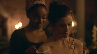 Frannie and Madame - Lesbian tv show 2022 - The Confessions of Frannie Langton 1x02