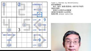 Sudoku in Chinese 數獨解説