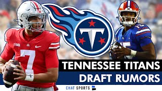 JUICY Titans Draft Rumors On Trading Up For CJ Stroud & Drafting Anthony Richardson | Titans News