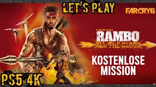Far Cry 6 - Rambo Crossover Mission / Ps5 4K Lets Play + Gameplay Info's (German)
