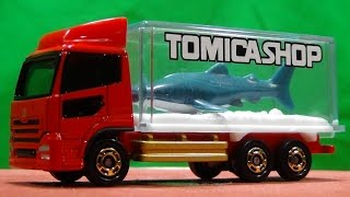 トミカショップオリジナル 日産ディーゼル クオン 水族館トラック