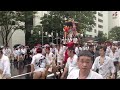 2012年博多祇園山笠　集団山見せ　七番山笠西流