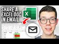 How To Share Excel File In An Email - Full Guide