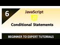 JavaScript Tutorial 6 - Conditional Statements if else