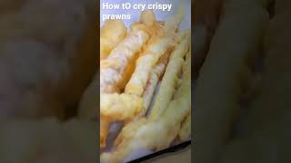 How tO fry crispy prawns #foodstreet oishii