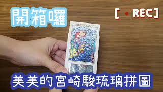 開箱囉 | 宮崎駿琉璃迷你拼圖 | 縮時拼圖