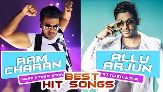Ram Charan And Allu Arjun || Latest Hit Songs Video Jukebox