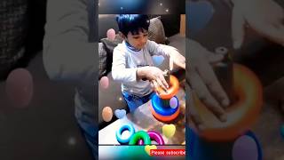 Baby perfection in Stacking ring toys| Educational Toy #stackingrings #saadiacreazion  #pakistan