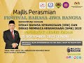 Majlis Perasmian Festival Bahasa Jiwa Bangsa