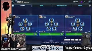 SWGOH GAC FUN AND MORE ON A MANIAC MONDAY!!