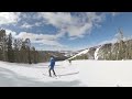 starfire black diamond run keystone ski resort gopro pov snow skiing gopro colorado