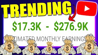 How To Make Money On YouTube In a TRENDING Niche and Earn $20,000+/Month