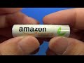 amazonベーシック 充電式電池を買ってみた u0026極小amazon箱