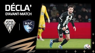 ANGERS SCO / LE HAVRE AC - Déclarations d'avant-match