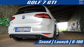 VW Golf 7 GTI 220HP (2014) - Sound | Launch | 0-100 | Test Drive POV