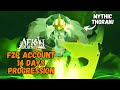 Global F2P Account 14 Days Progression + Best F2P Lone Gaze Team!【AFK  Journey】