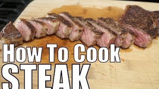 How to Cook Steak like a Chef- BenjiManTV