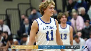 MBB: Yeshiva Macs vs. College of Mount Saint Vincent Dolphins (11/16/21)