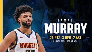 Jamal Murray Full Game Highlights vs. Hawks  📺 | 1/1/25