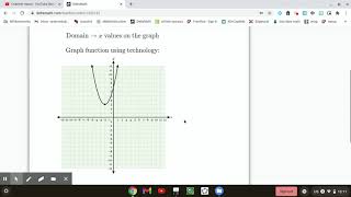 Finding Domain and Range with Technology