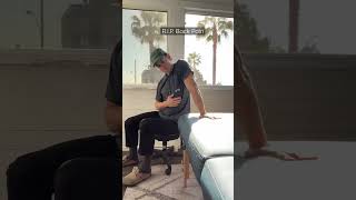 world’s easiest lat stretch