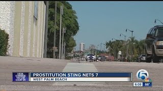 7 arrested in prostitution sting
