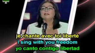 Learn French Nana Mouskouri Je chante avec toi Libert