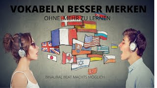 3x Schneller Vokabeln Auswendig Lernen. Schöpfe dein Potenzial VOLL aus. Binaural Beat Musik 432Hz