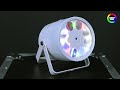 musicexpress light4me gobo efekt led projektor gobo 8 x 3w rgbw