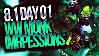 Windwalker Monk 8.1 First Impressions | Venruki