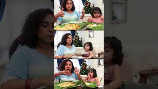 Nila enjoying Pothichoru #pearlemaaney #shorts #nilasrinish