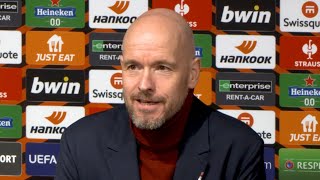 'Fernandes was BEST player on the pitch! He was a LEADER!' | Erik ten Hag | Man Utd 4-1 Real Betis