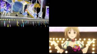 デレステ/アニデレ13話「GOIN'!!!」比較