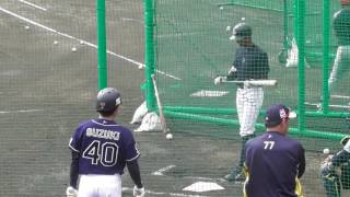 オリックス　宗 佑磨　秋季キャンプフリー打撃練習