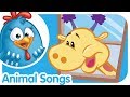 Animal Songs | Lottie Dottie Chicken UK | Nursery Rhymes For Kids