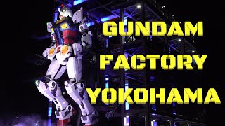 【GUNDAM FACTORY YOKOHAMA】【4K】【RX-78 F00】動く等身大ガンダムを丸一日撮影してみた♪