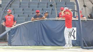 Angels Mike Trout Batting Practice Yankee Stadium 2022 HD