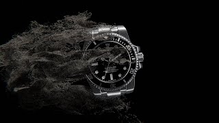 Stunning Rolex Wrist Watch CGI 3D Animation: Experience Timepiece Perfection!