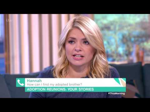 How Can I Find My Adopted Brother? | This Morning How Can I Find My Adopted Brother? | This Morning