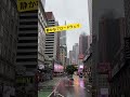 雨がしたたる週末の朝！🗽🇺🇸 nyc ニューヨーク生活 manhattan broadway ニューヨーク観光 artist 芸術 音楽家 rain 雨降り 朝の風景