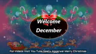 Welcome December,Welcome Christmas Month,December Is In The Air,Wishes,Greetings,Prayers,Blessings