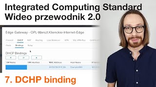 7. Przydział statycznych adresów IP (DHCP binding) - Wideo przewodnik 2.0 ICS