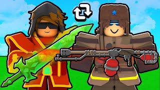 Roblox Bedwars, But Kits Randomly Switch Every Minute!