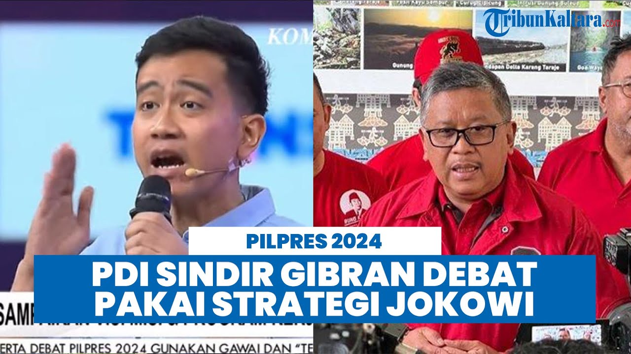 PDIP Sindir Cara Debat Gibran Yang Pakai Strategi Jokowi Pada 2014 ...